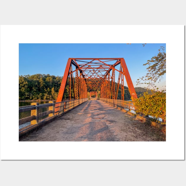 Old Steel Bridge Wall Art by Ckauzmann